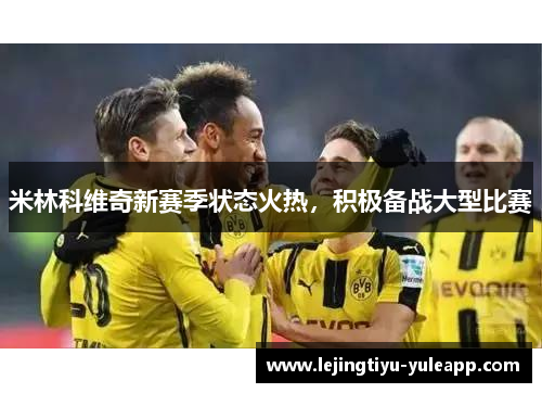 米林科维奇新赛季状态火热，积极备战大型比赛